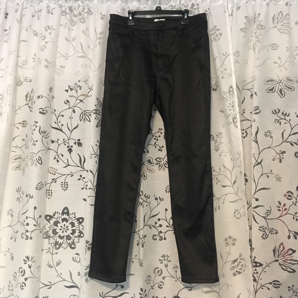 Black sexy poly/cotton/elastane H&M jeans sz 14